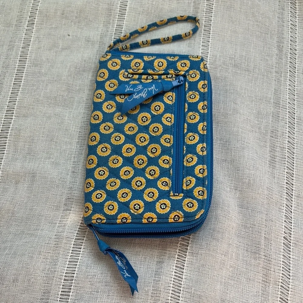 Vera Bradley Colorful Quilted Wristlet